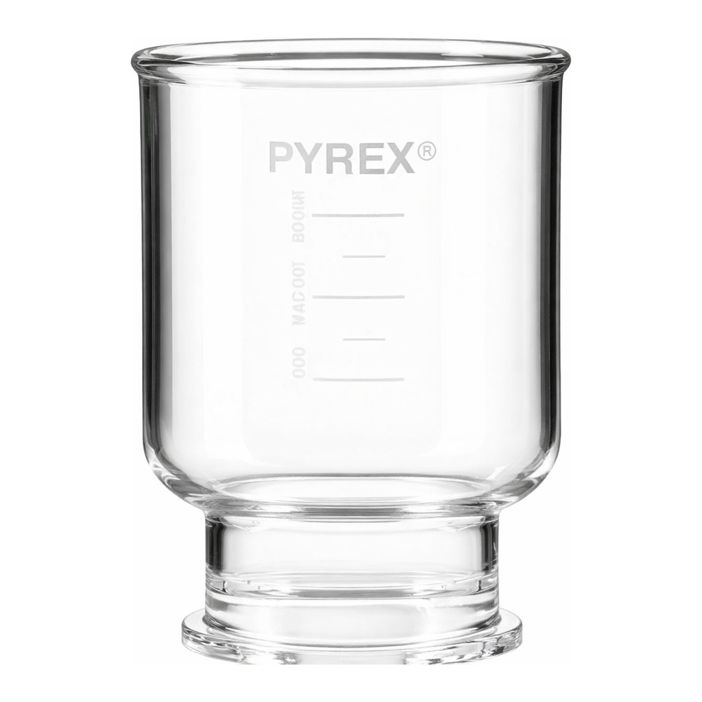 PYREX® Graduated Funnel, 47 mm, for Assembly with Fritted Glass Support Base