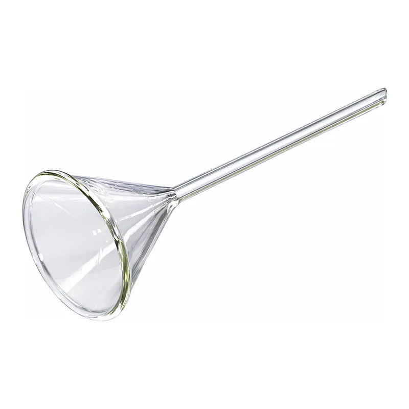 PYREX® Plain 60° Angle Funnels, Long Stem