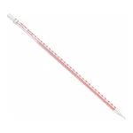 PYREX® Reusable Glass Measuring Pipets, Color-coded, with Colored Markings, To Deliver
