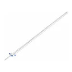 PYREX® Serialized/Certified Buret, Class A, Colored Scale, PTFE Stopcock Plug