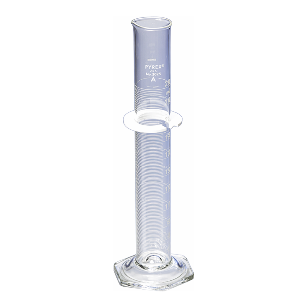 PYREX® Single Metric Scale Cylinders, Serialized/Certified Class A, Graduated, To Deliver
