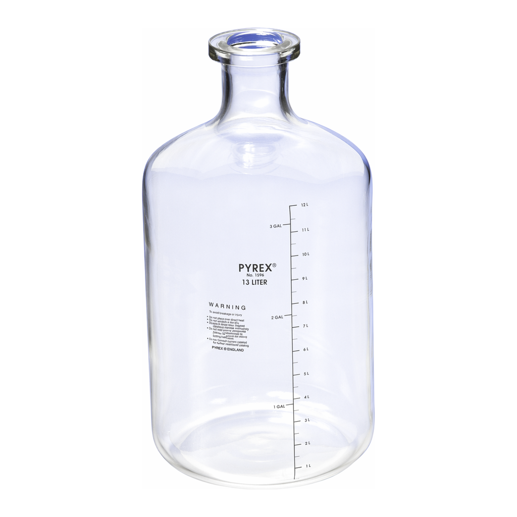 PYREX® Solution Carboys with Tooled Neck and Graduations