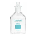 PYREXPLUS® Narrow Mouth Reagent Storage Bottles with Standard Taper Stopper