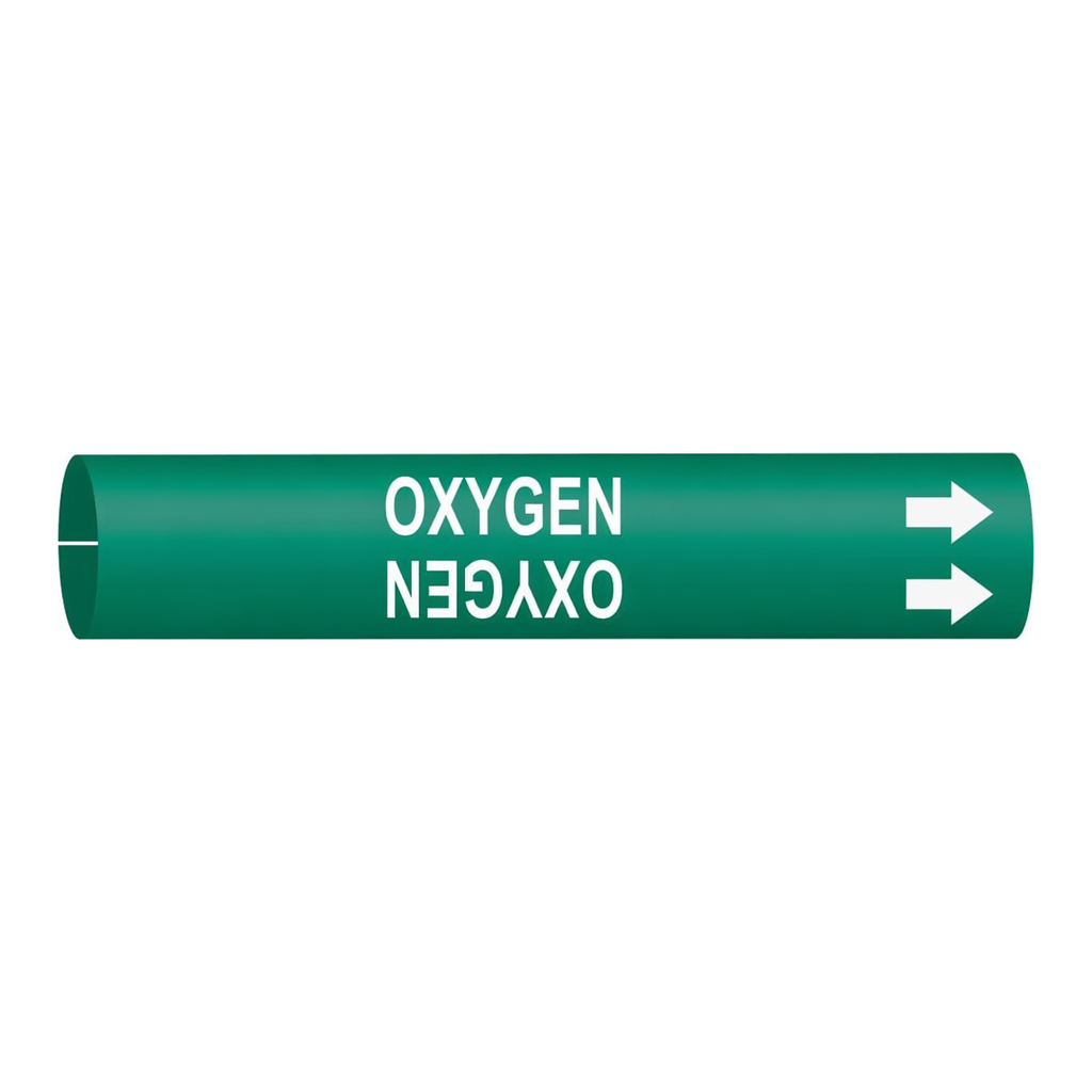 Brady OXYGEN Snap-On Pipe Marker
