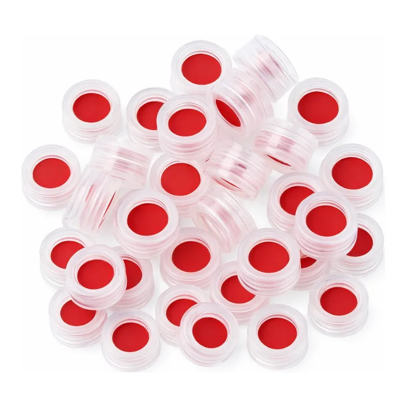 Restek Caps, Short Screw, 9mm Natural PTFE/Sil/PTFE Pack of 1000