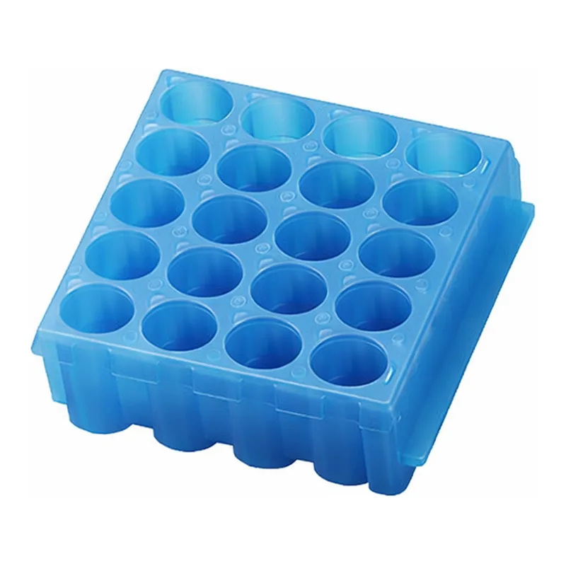 AS ONE Rack For Tube Blue 10 Pcs