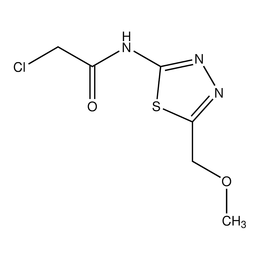 Merck 2-Chloro-N-(5-(methoxymethyl)-1,3,4-thiadiazol-2-yl)acetamide