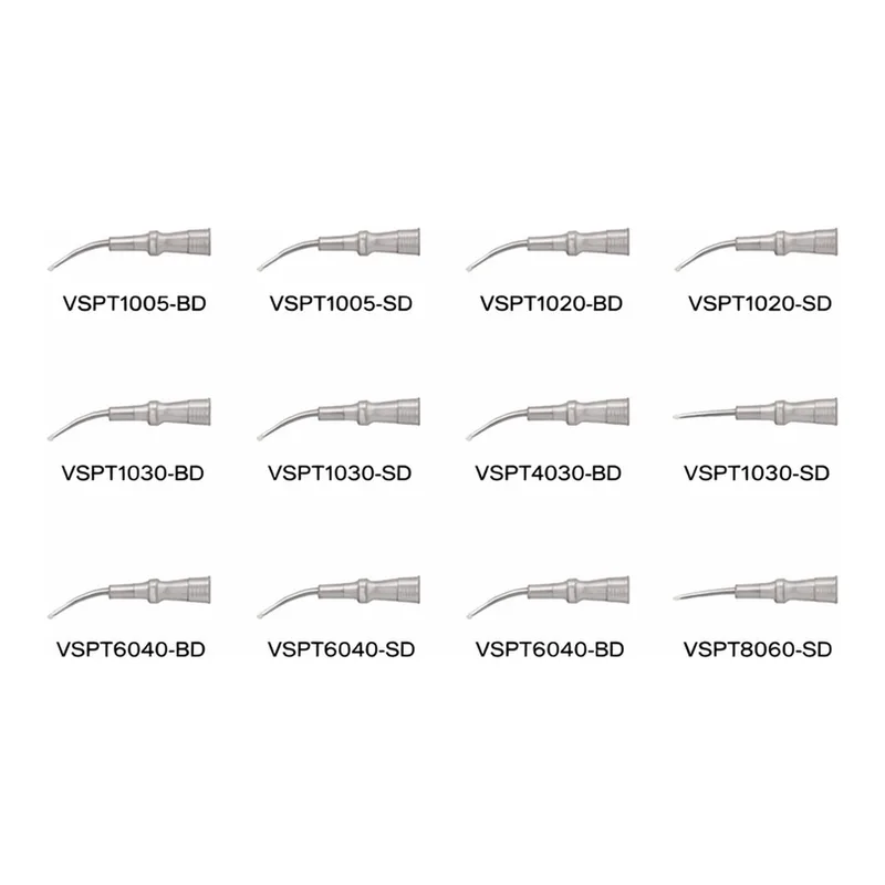 SIPEL 마이크로 VAC 팁 VSPT/굽은타입 TIp