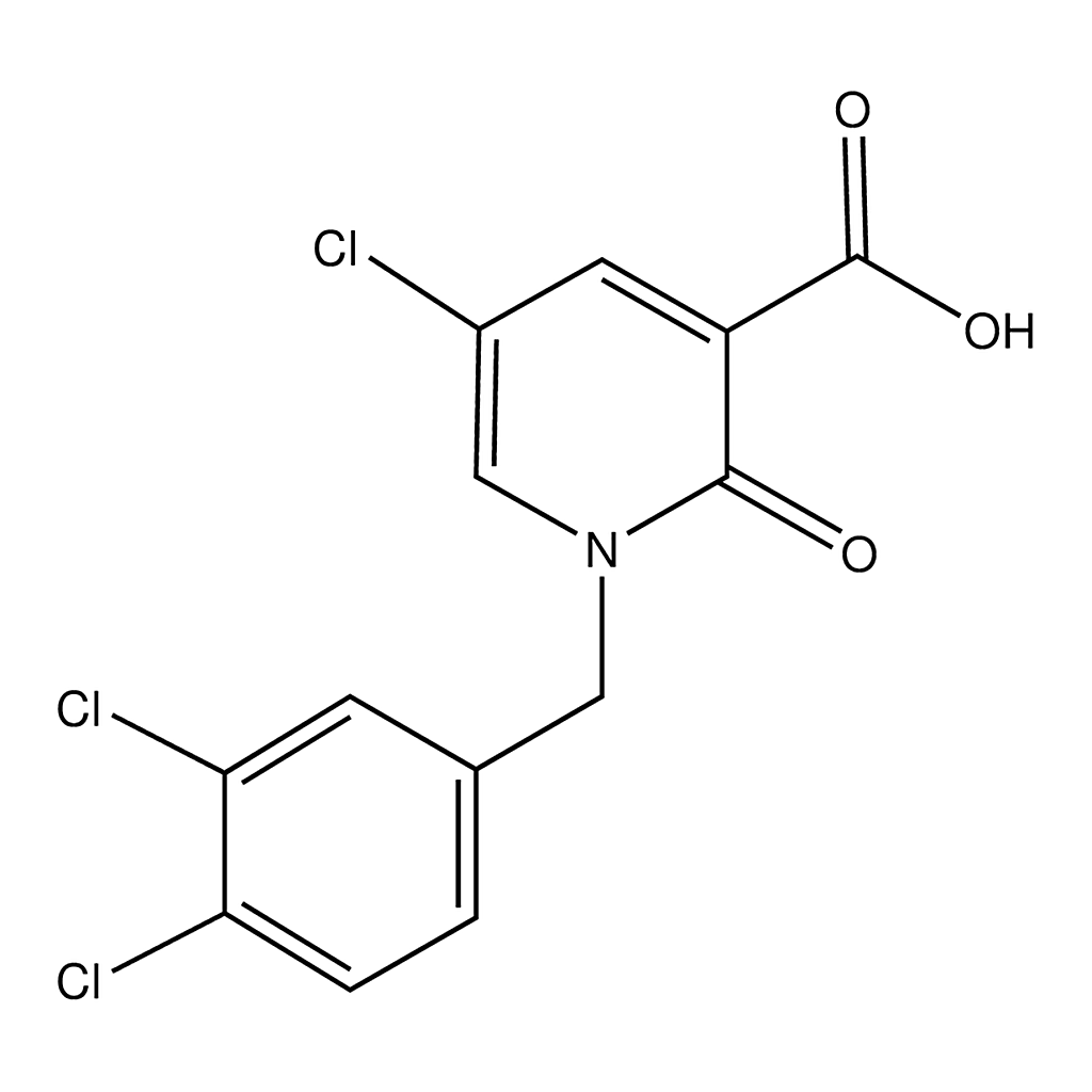 Merck 5-Chloro-1-(3,4-dichlorobenzyl)-2-oxo-1,2-dihydro-3-pyridinecarboxylic acid