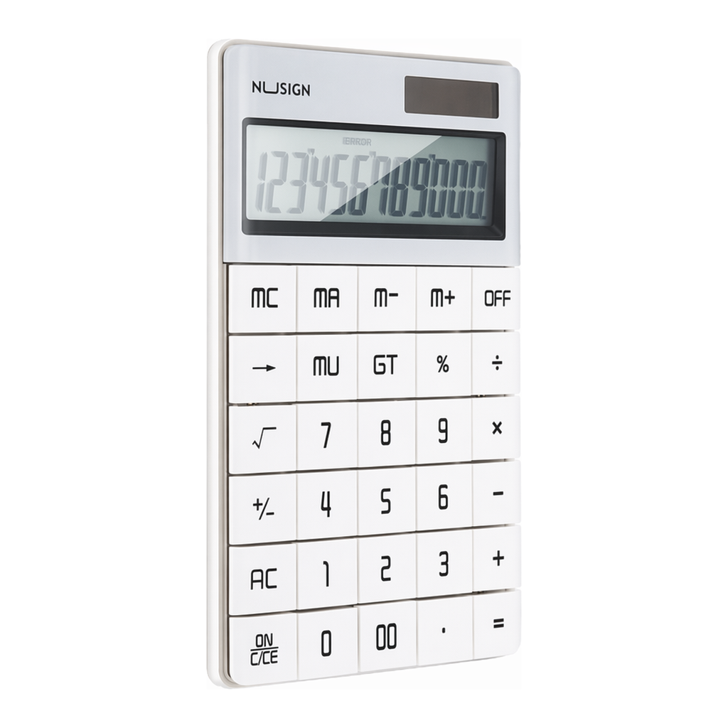 OFFICENEX 누사인 컬러계산기(NS041WH/화이트)