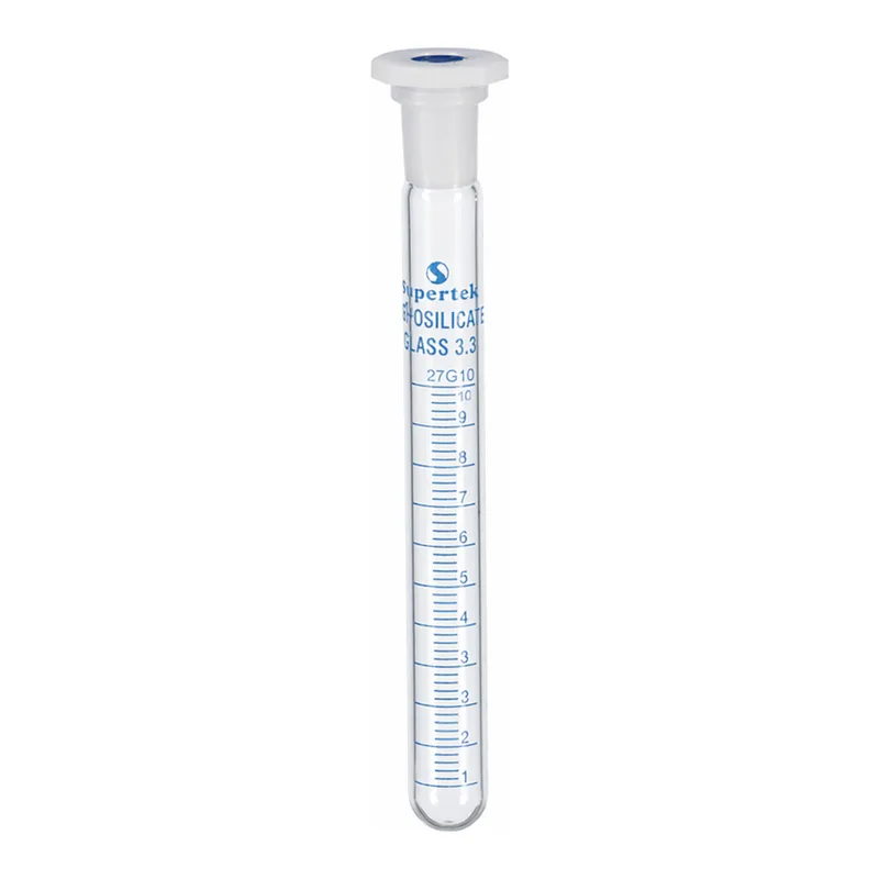 Supertek Test Tube, Graduated, With Socket
