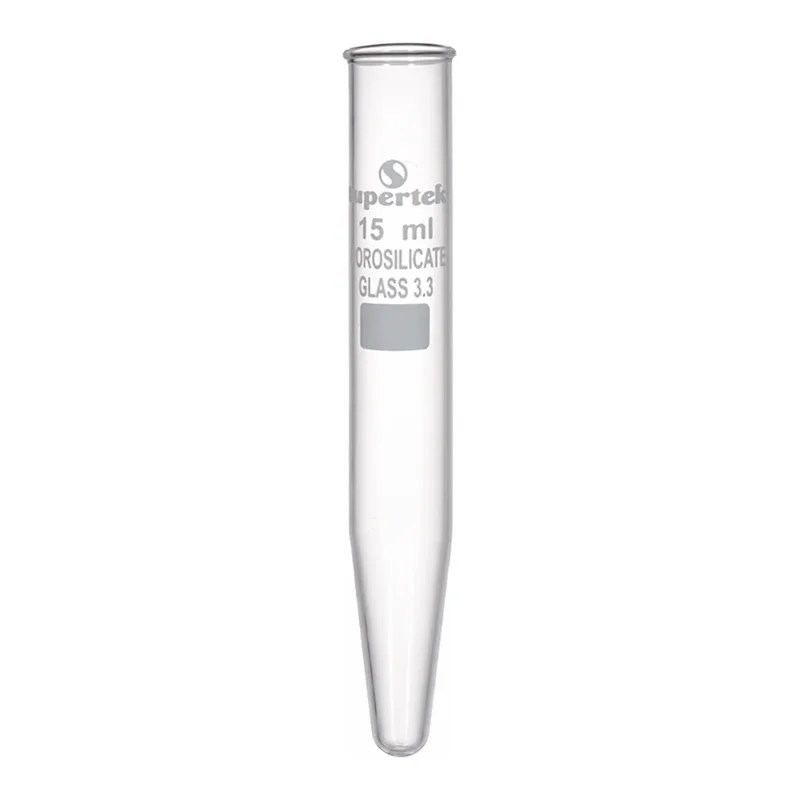 Supertek Centrifuge Tube, Conical Bottom, Plain