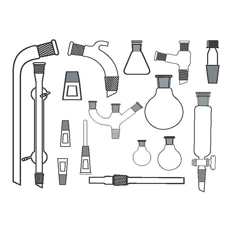 Supertek Organic Chemistry Set, Equivalent To 34 BU