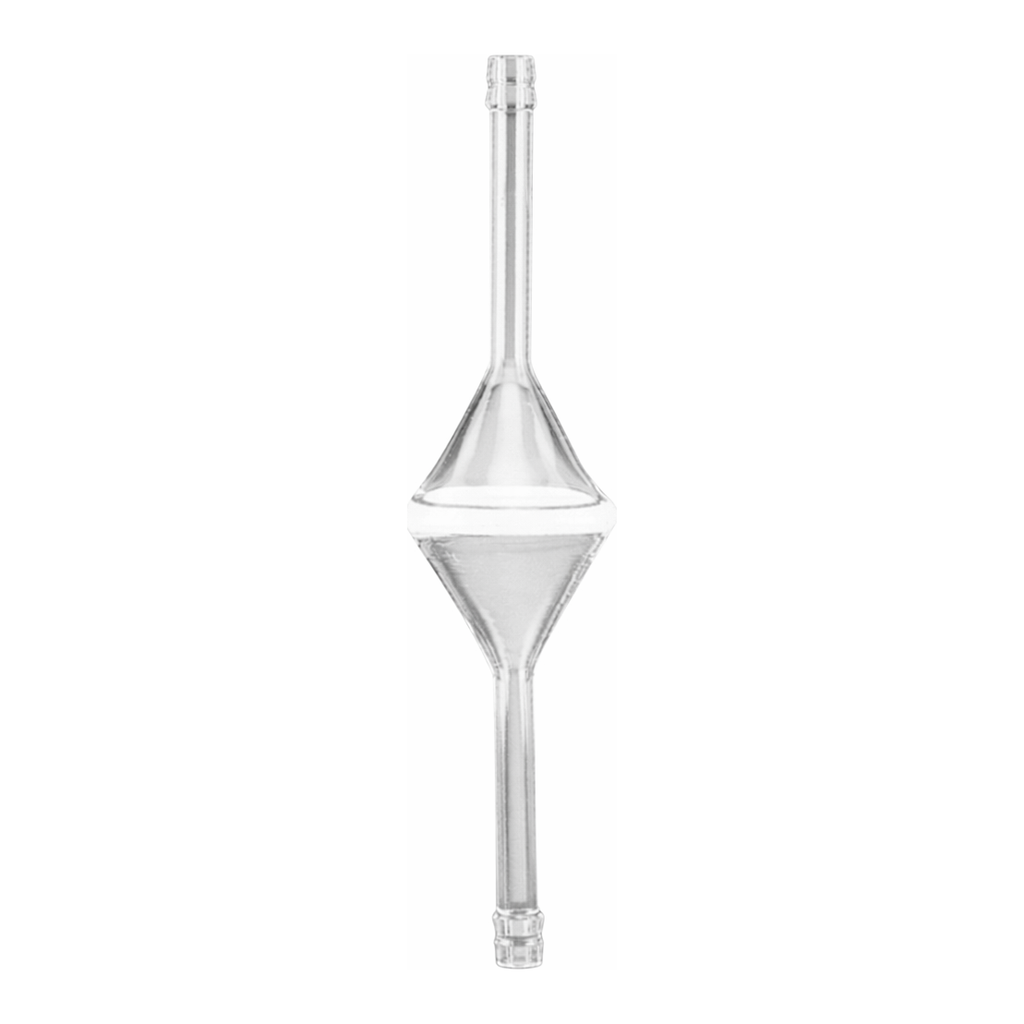 Supertek Filter Tube, With Sintered Disc, Sealed In Center, With Reduced Ends
