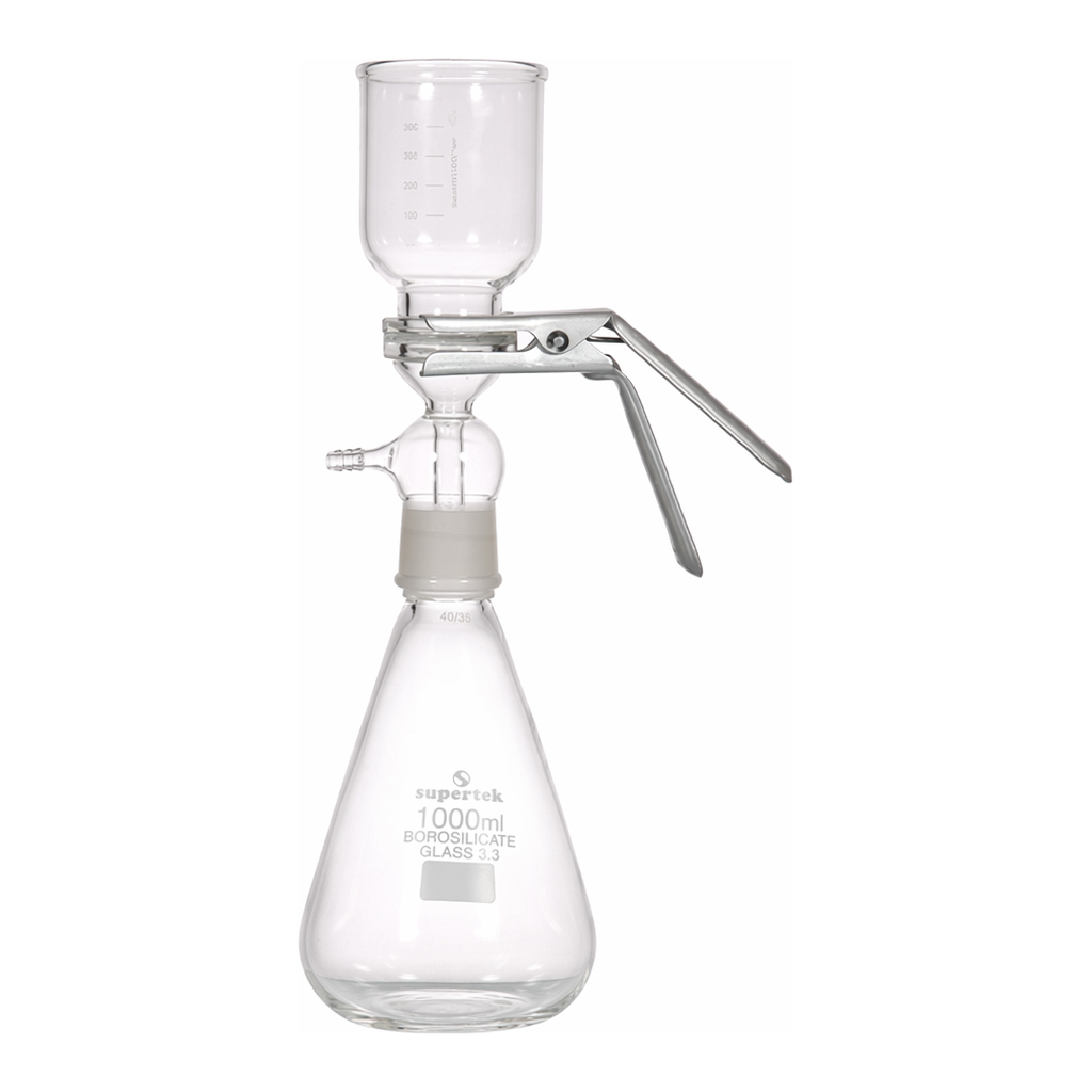 Supertek All Glass Filter Holder-47mm, Filtration Assembly