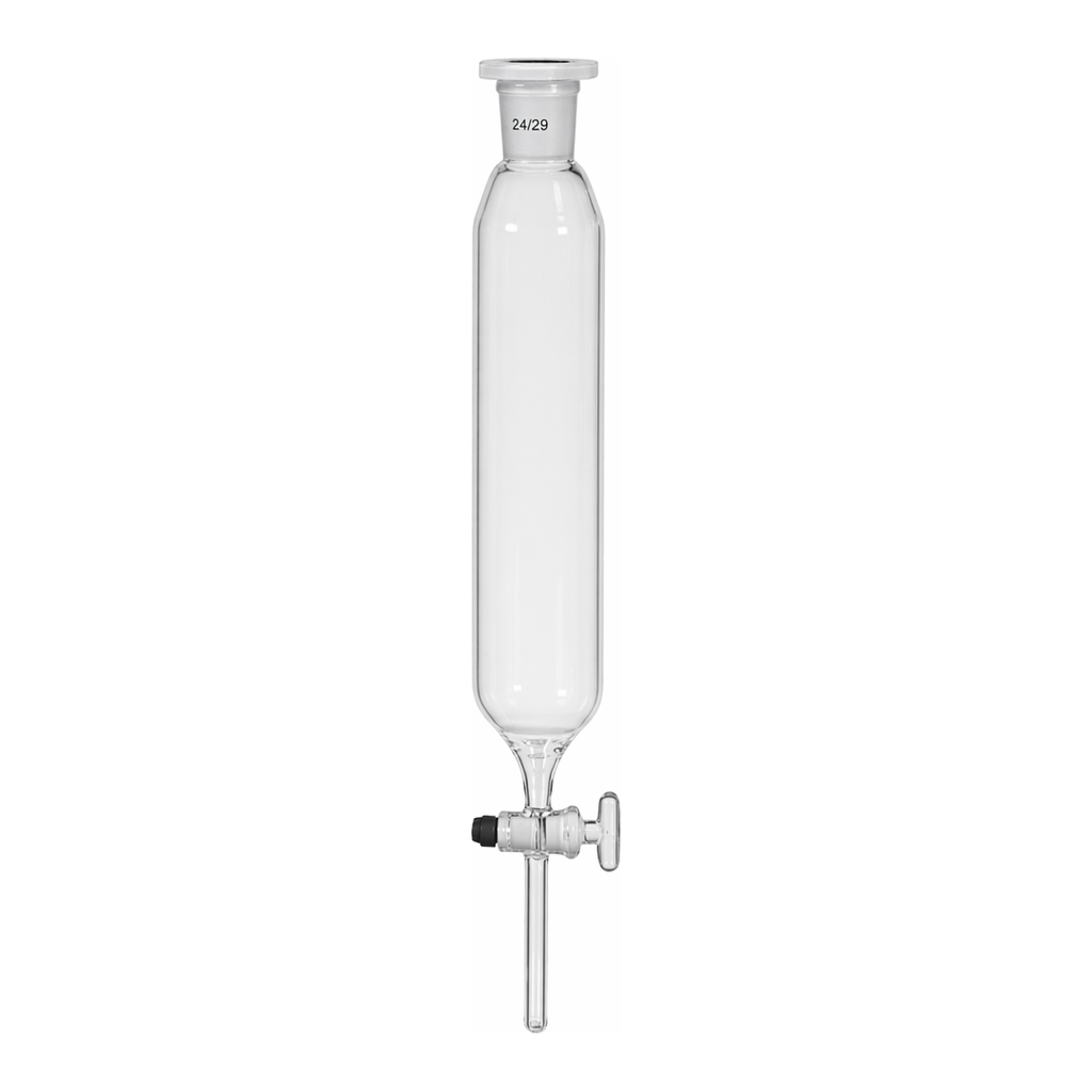 Supertek Dropping Funnel, Cylindrical, Plain, With Polypropylene Stopper