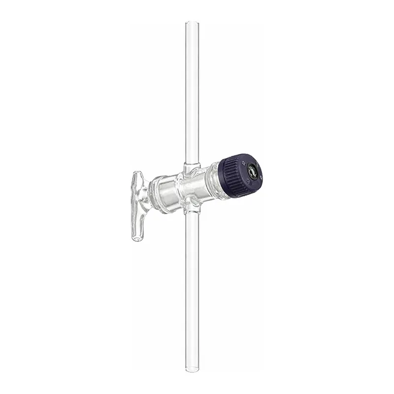 Supertek Stopcock, Straight, Glass Key