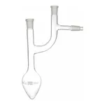Supertek Flask, Pear Shape, Claisen