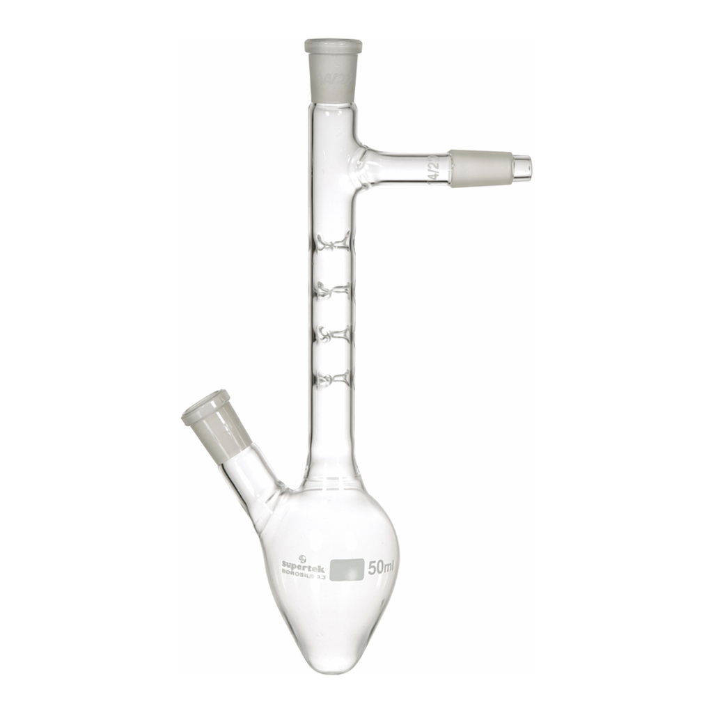 Supertek Flask Vigreux With Side Neck