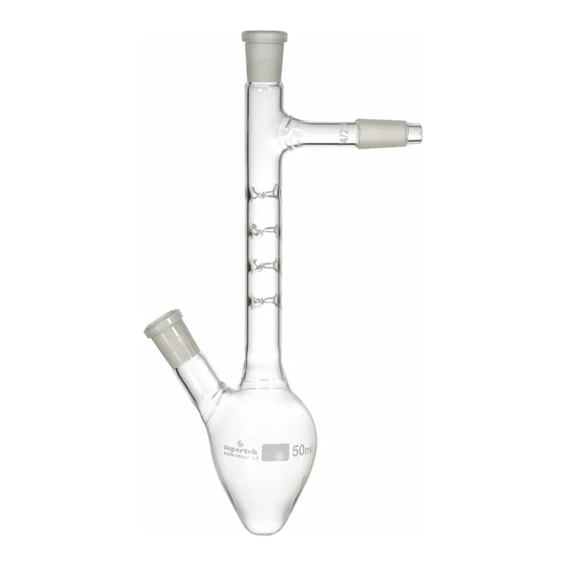 Supertek Flask Vigreux With Side Neck