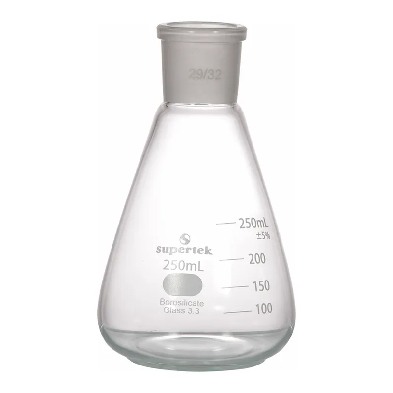 Supertek Flask, Conical (Erlenmeyer), With Joint