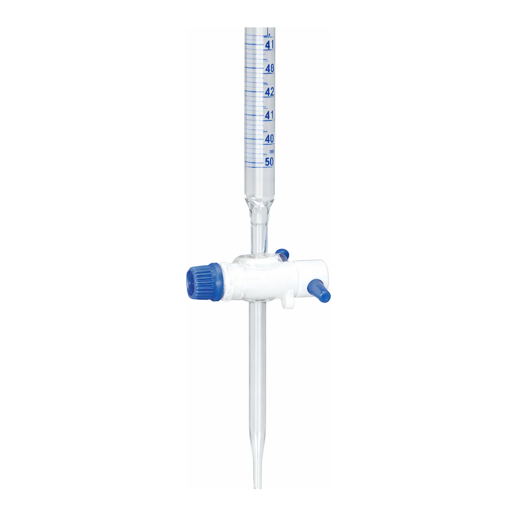 Supertek Burette, With PTFE Key Stopcock, Class B (ASTM)