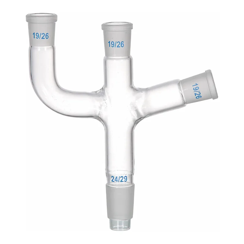 Supertek Multiple Adapter, With Three Necks (Two Parallel / One at 45°)