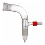 Supertek Receiver Adapter, Bend, With Vacuum Connection