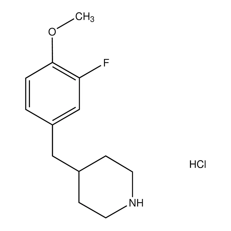 Merck 4-(3-Fluoro-4-methoxy-benzyl)-piperidine hydrochloride