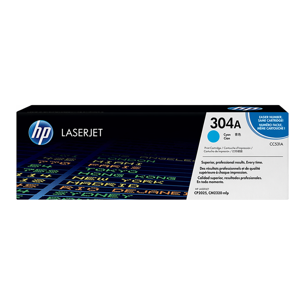 OFFICENEX HP 토너(CC531A/청색/2,800매)