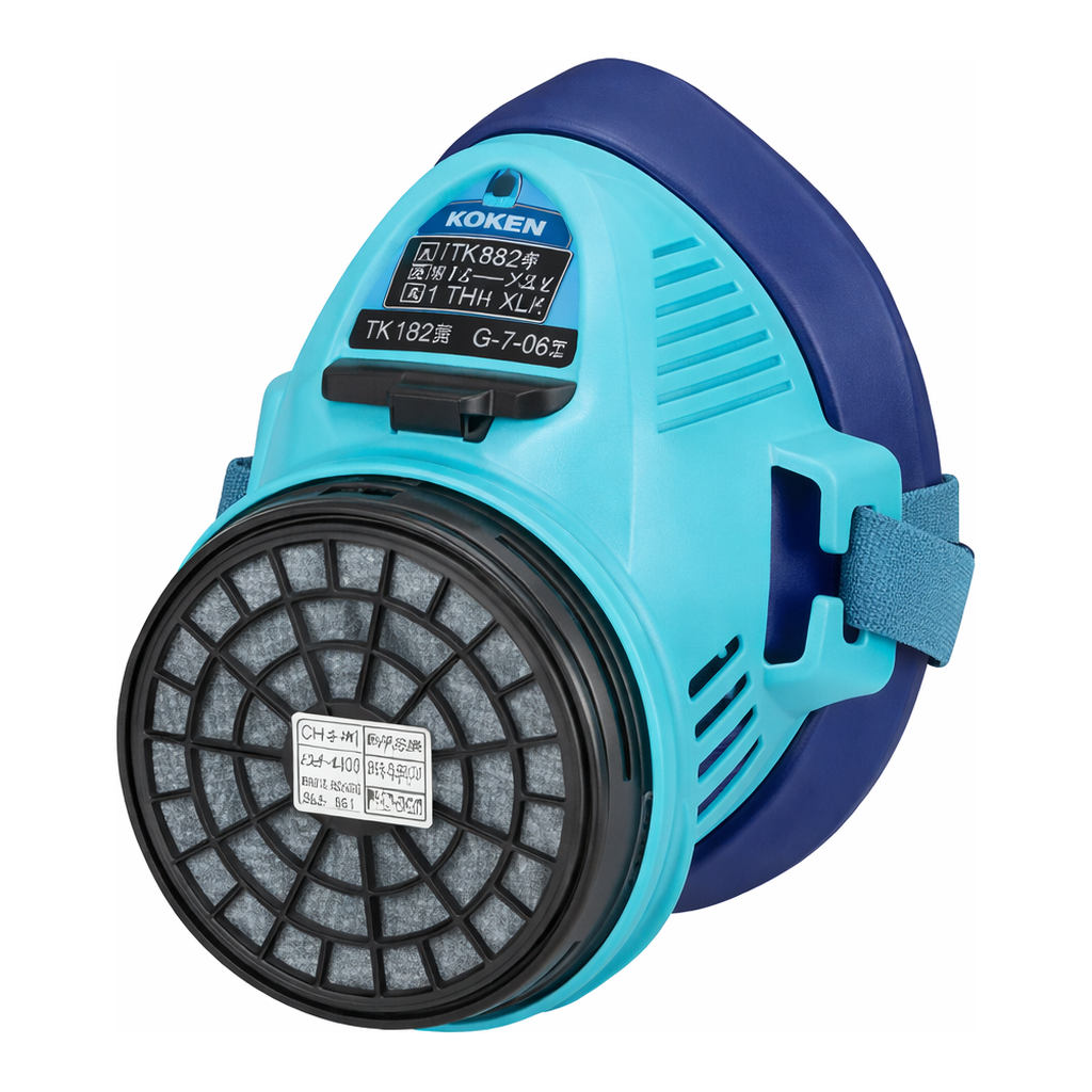 AS ONE Gas Mask (Gas Density 0.1% or less), 방독 마스크(가스농도 0.1%이하)
