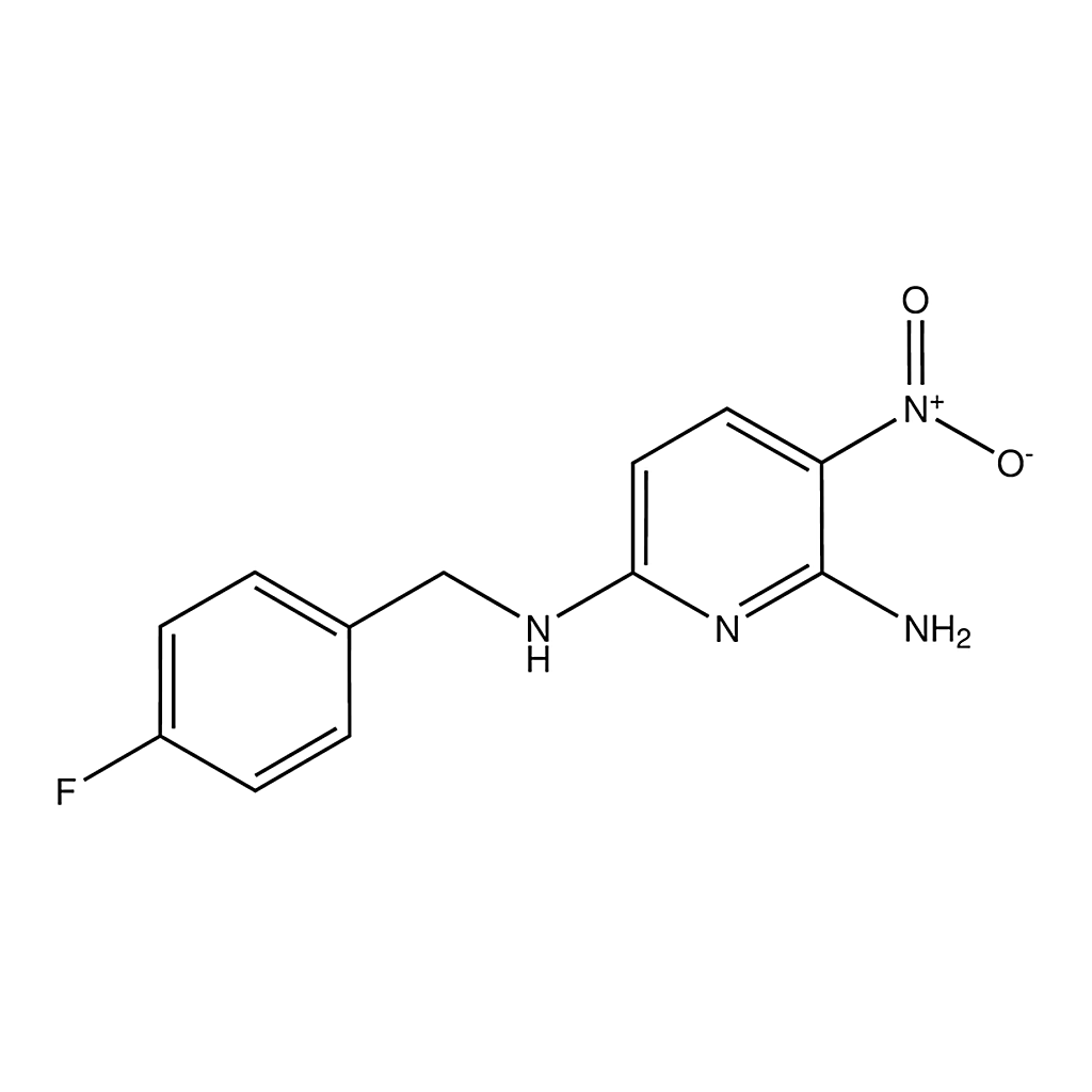 Merck 2-Amino-3-nitro-6-(4-fluorobenzylamino)pyridine