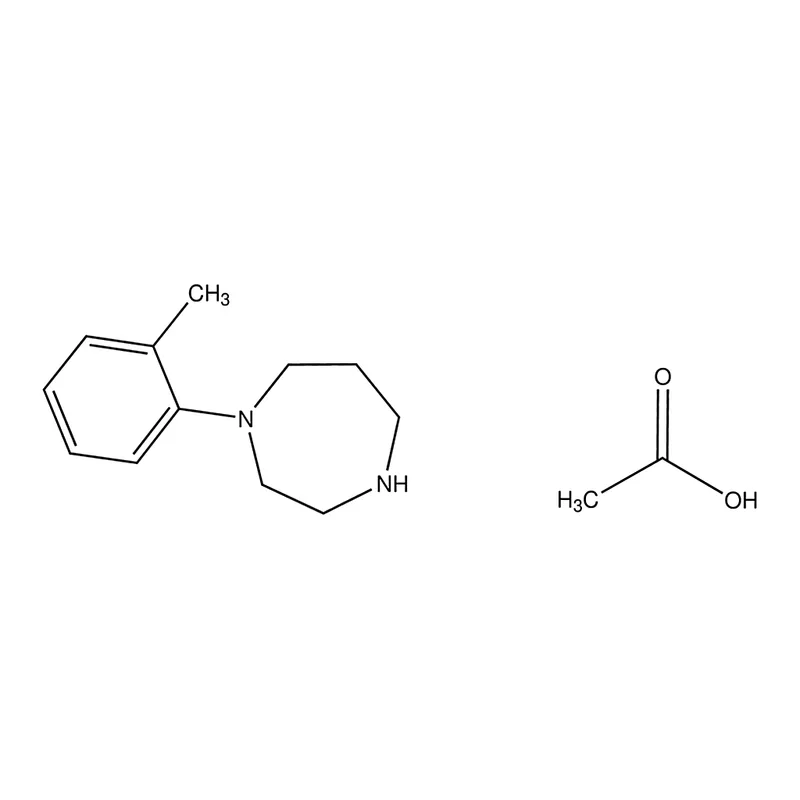 Merck 1-(2-Methylphenyl)-1,4-diazepane acetate