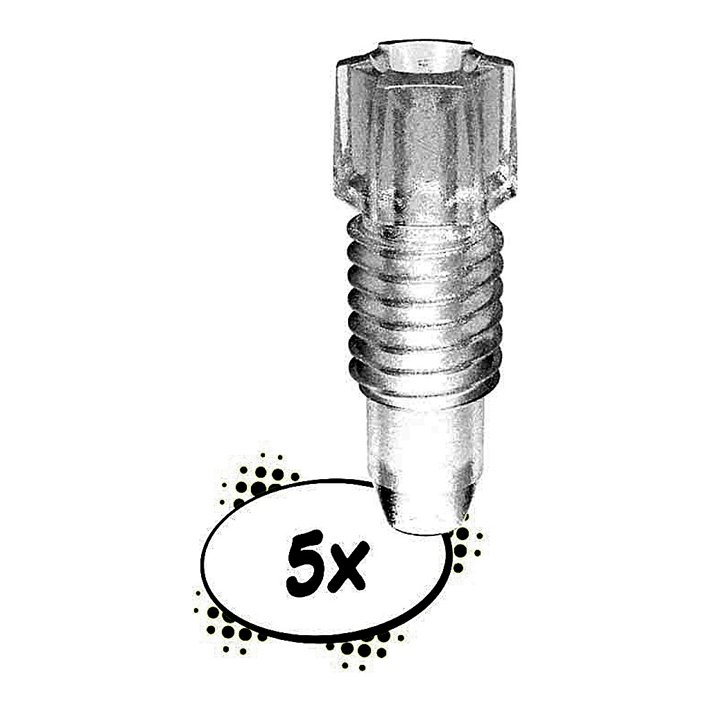Fitting with ferrule, 2.3 mm OD