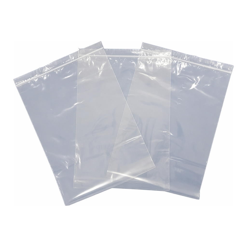 AS ONE Zipper Bag PE (Thickness 0.05mm), 폴리지퍼 백 (두께 0.05mm)