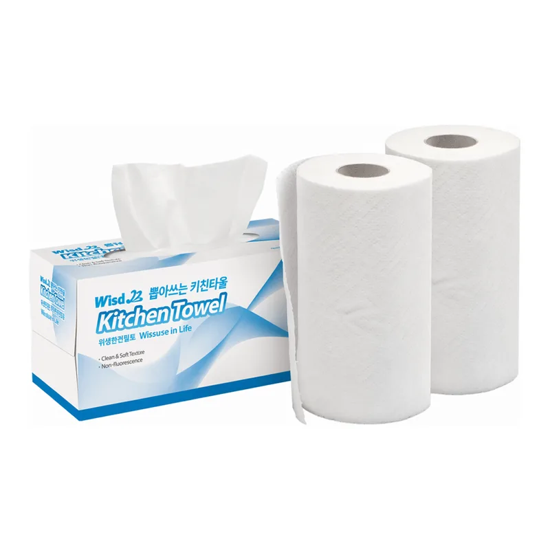 Daihan Science Wisd Popular Kitchen Towel, Sheet- & Roll-type, Low-Lint, Non-Fluorescence, Non-