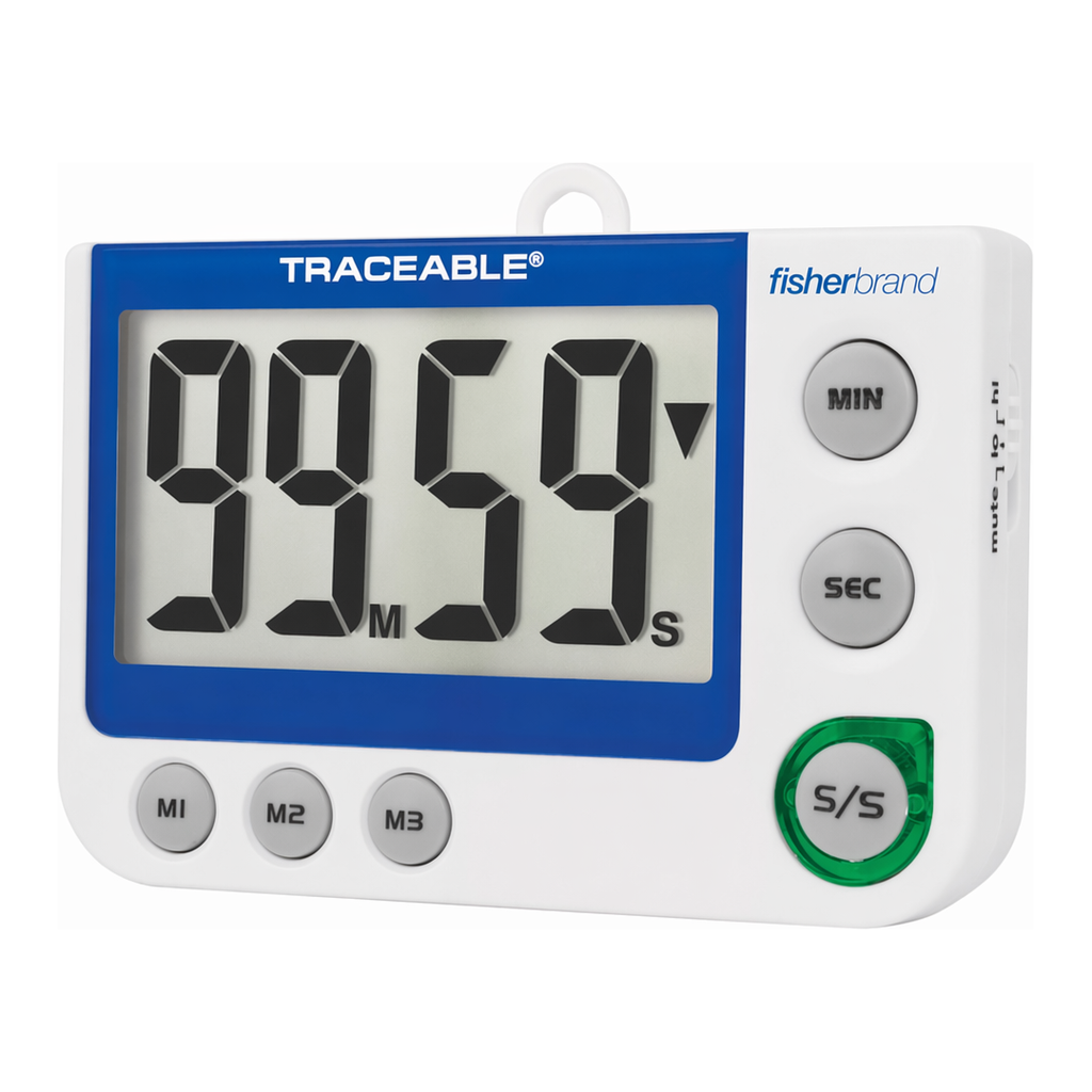 Thermo Fisher Scientific Traceable Flashing LED Alert Big-Digit Alarm Timer