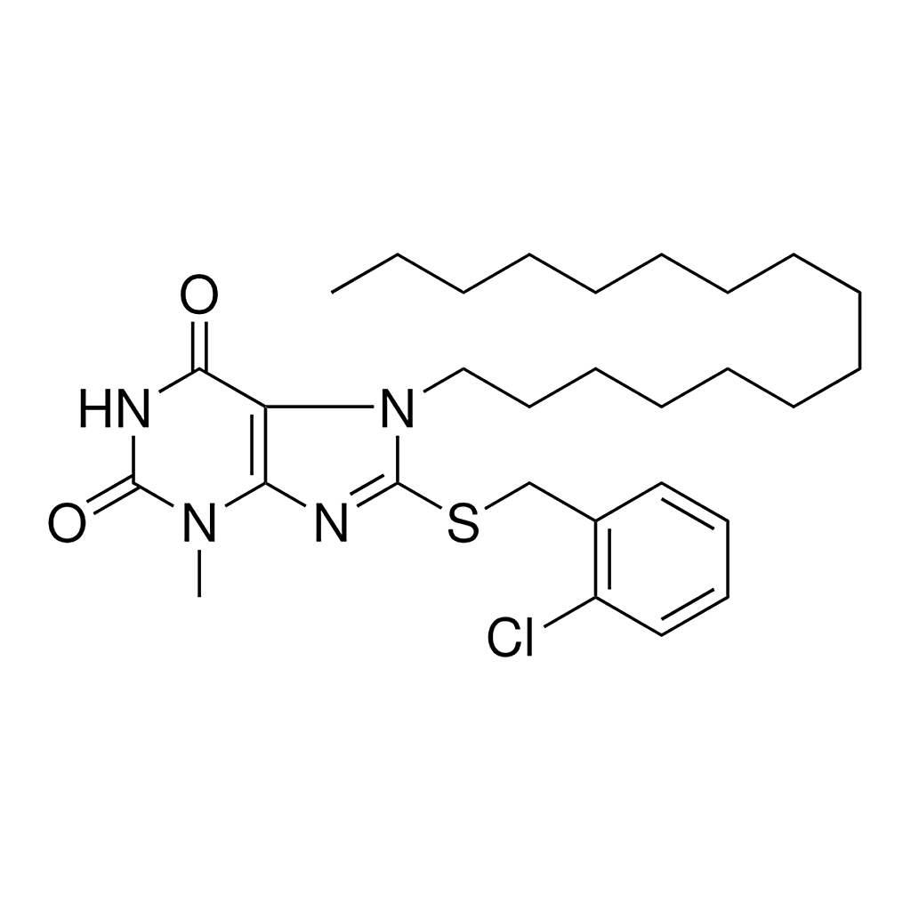 Merck 8-(2-CHLORO-BENZYLSULFANYL)-7- - 5 MG&