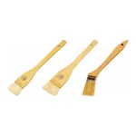 Daihan Science Laboran Highly Functional Brush, with Wood Handle<br>Made of White Goat & Hog H