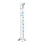 AS ONE Graduated Cylinder Glass(with Plug), 유전 메스실린더