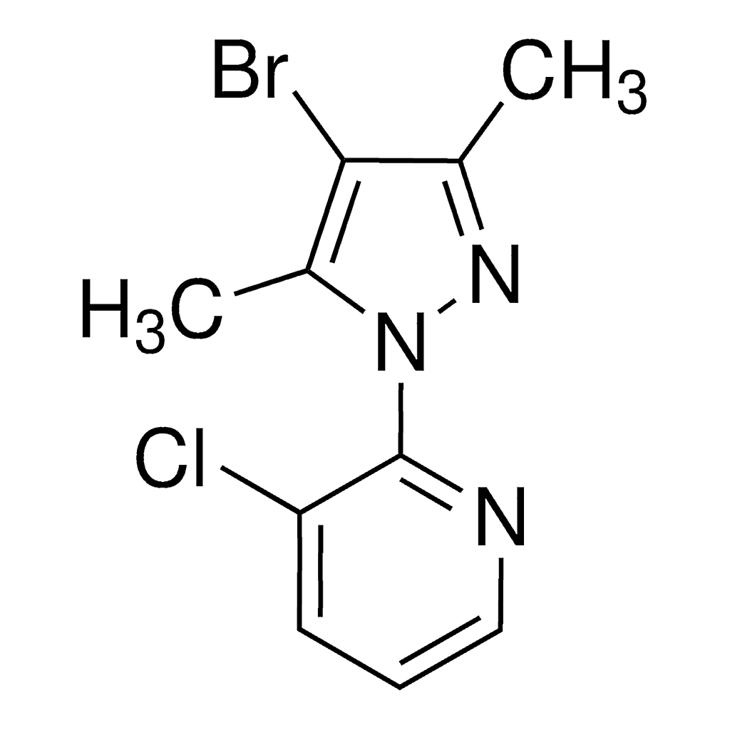 Merck 2-(4-Bromo-3,5-dimethylpyrazol-1-yl)-3-chloropyridine