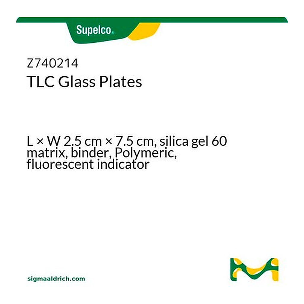 Merck TLC Glass Plates