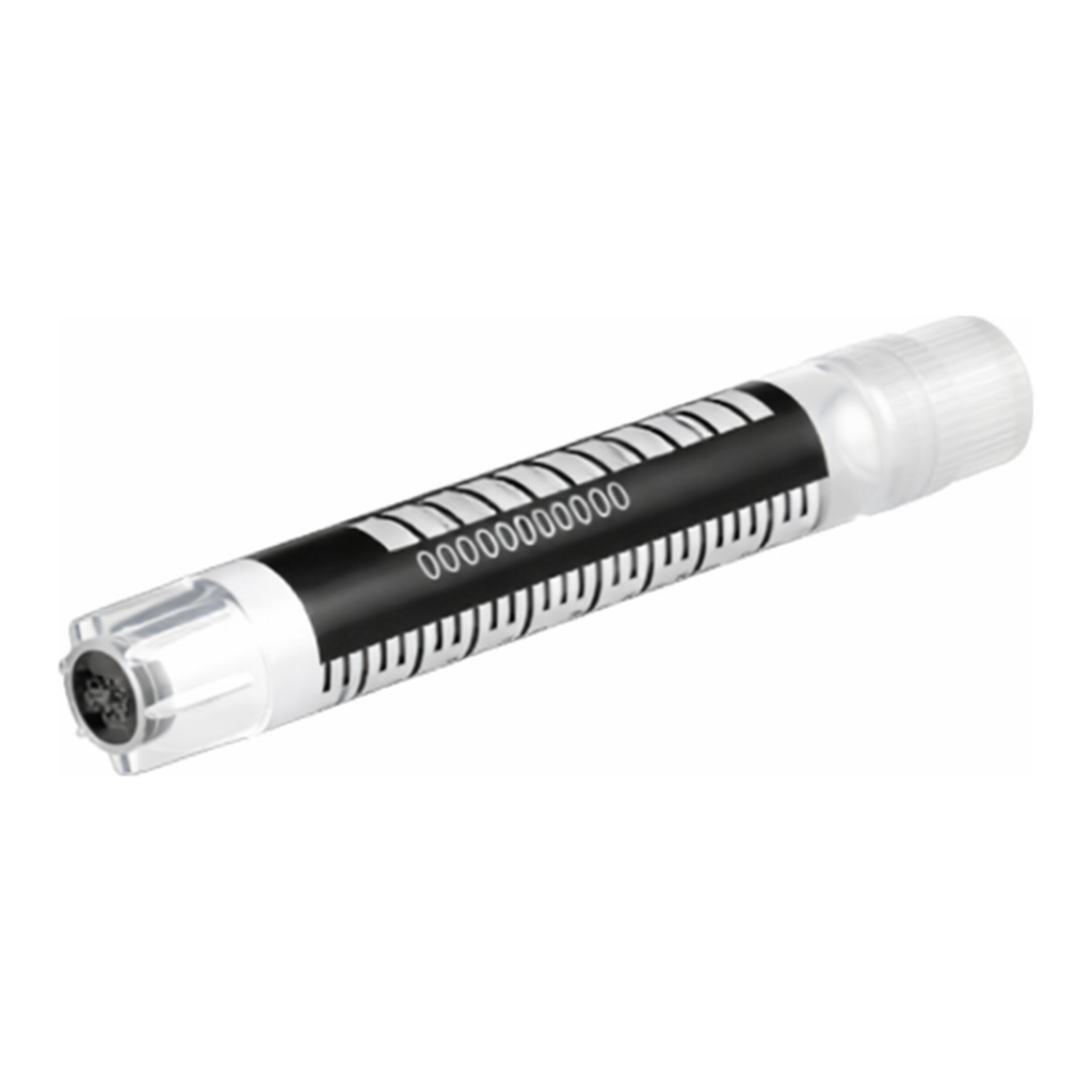 Greiner Bio One CRYO.S, 4 ML, PP, ROUND BOTTOM, EXTERNAL THREAD,NATURAL SCREW CAP, STARFOOT, NATURAL, STERILE, 50 PCS./BAG, DATAMATRIX ECC 200, 14X14 DOTS, BARCODE 128