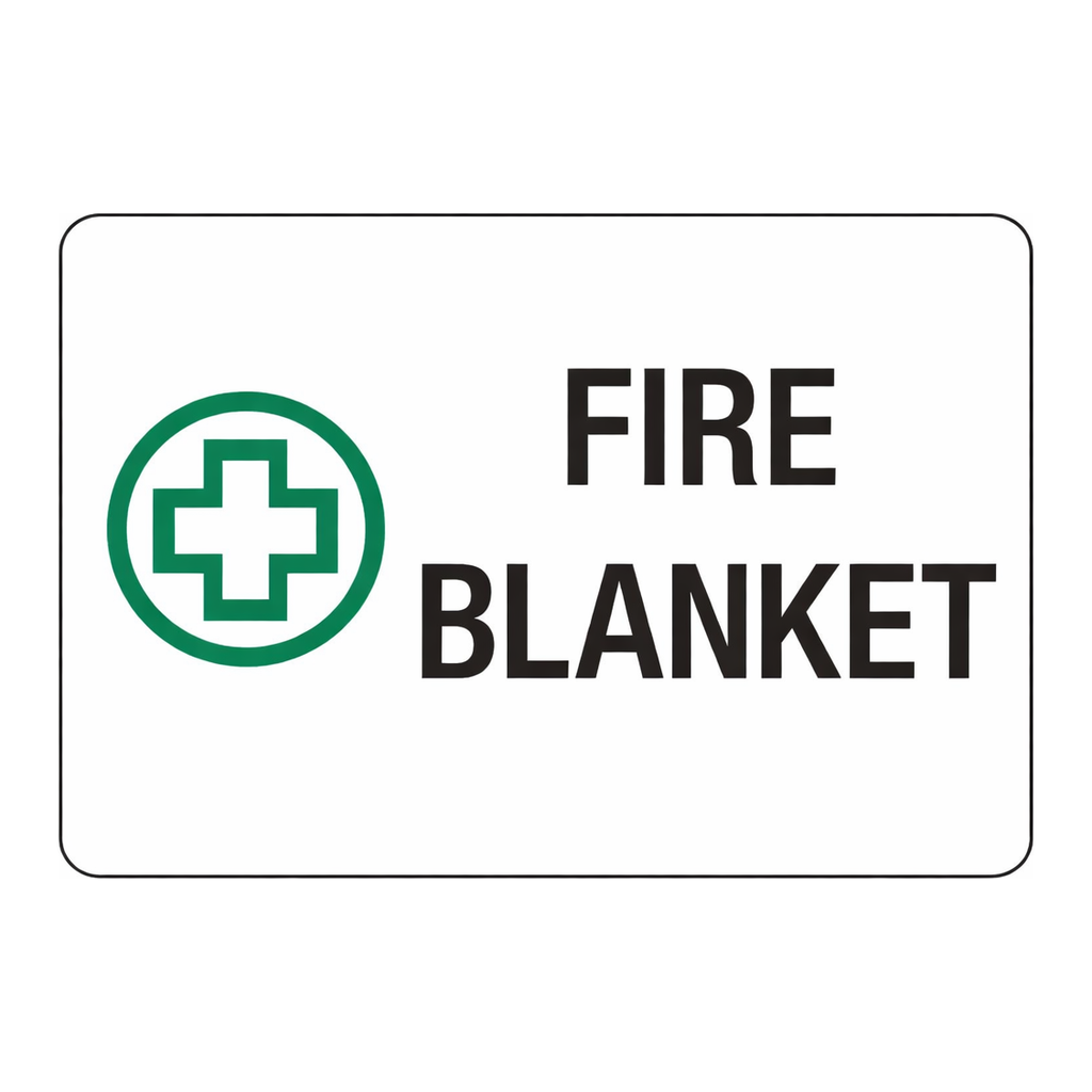Brady Fire Blanket Sign