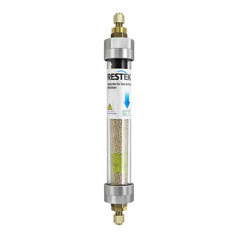 Restek Detector Gas Filter Indicating 1/8in. Brass