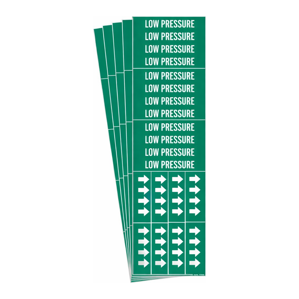 Brady LOW PRESSURE Pipe Marker