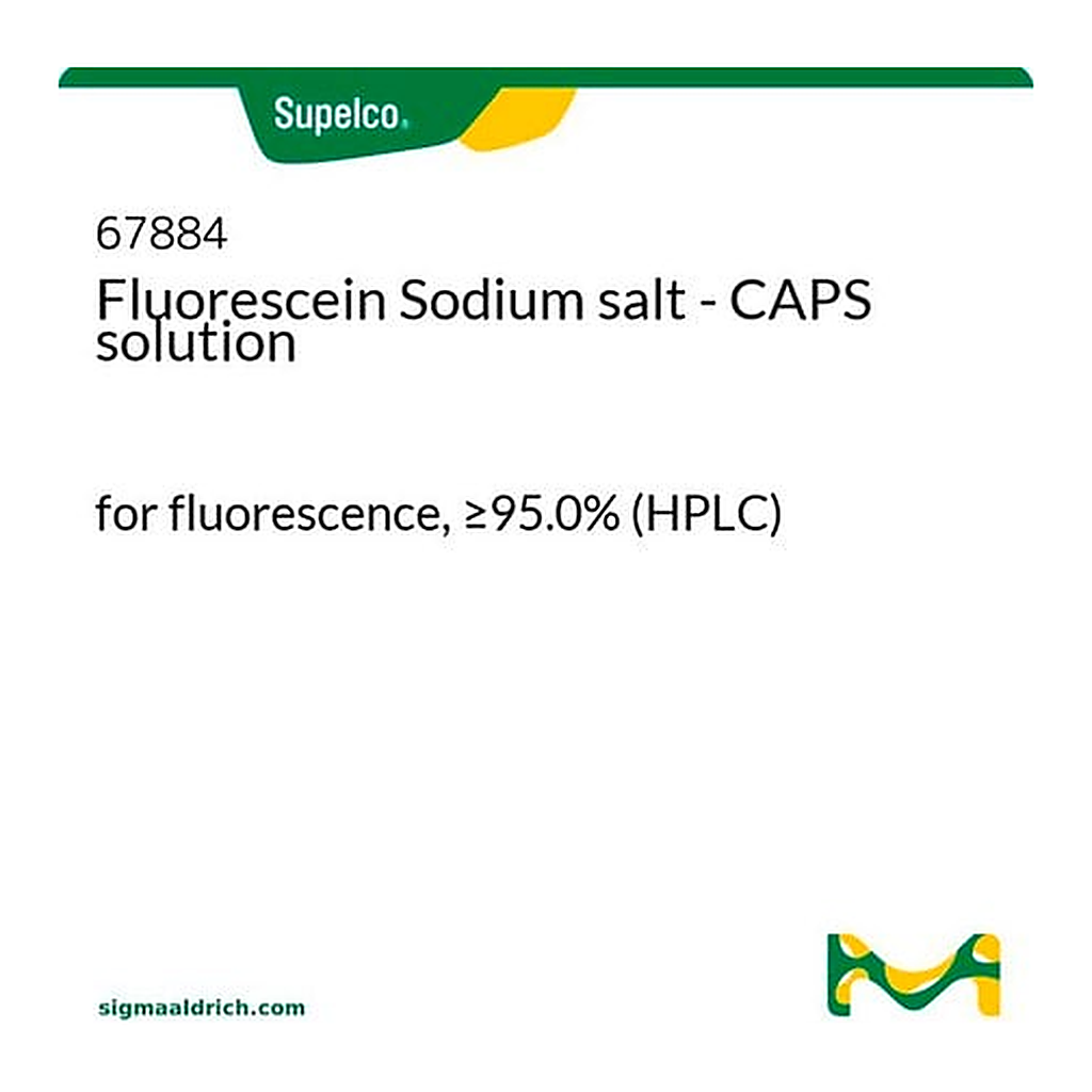 Merck Fluorescein Sodium salt - CAPS solution