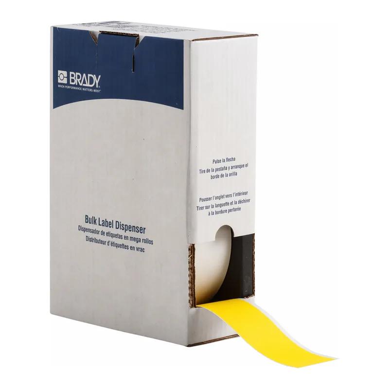Brady ToughWash Washdown Resistant Label Tape, Bulk, for M7 Printers