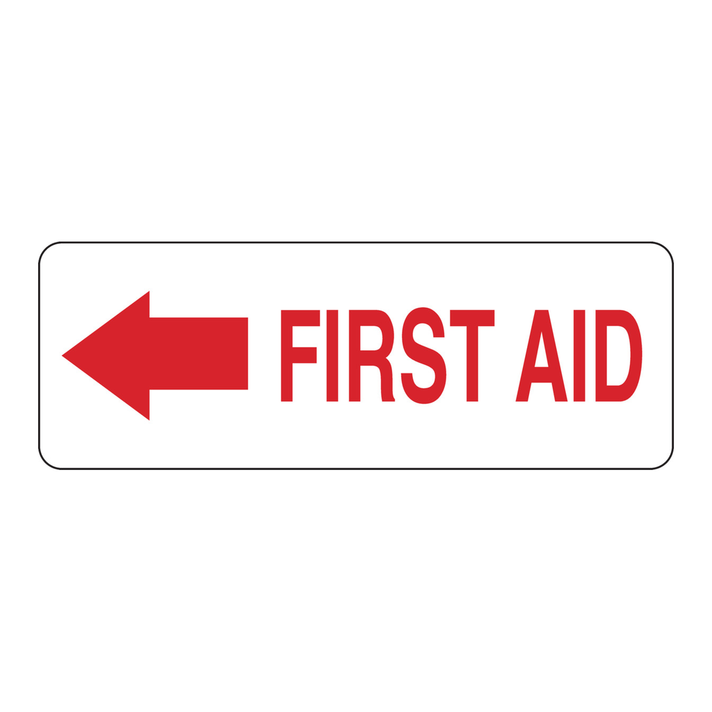 Brady First Aid Sign