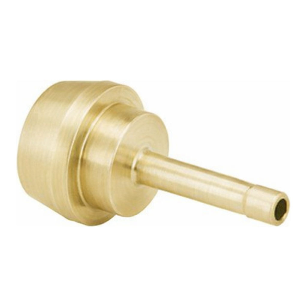 Restek Swagelok Fitting, Brass, 1/8in to 1/4in Port Connector, 5-pk